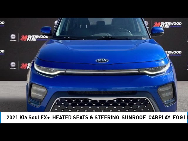 2021 Kia Soul EX+ | HEATED SEATS & STEERING | SUNROOF | CARPLAY in Cars & Trucks in Strathcona County