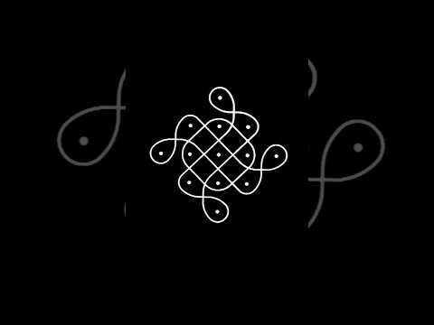 5 dots easy kolam/#sikkukolam/#shorts/#shortsvideo/#kambikolam