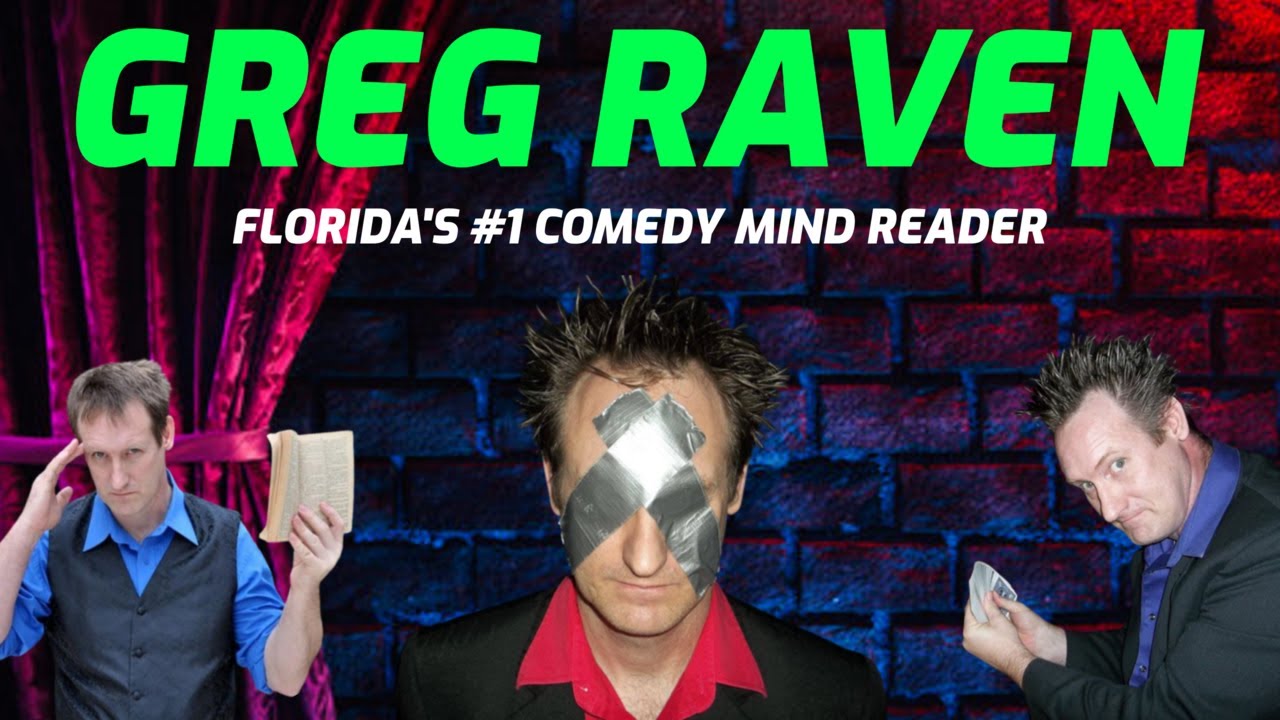 Promotional video thumbnail 1 for Mentalist Greg Raven