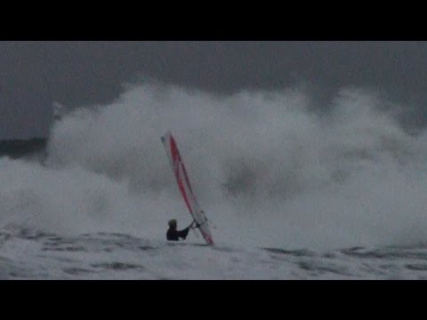 Vindsurfing Gislövshammar Bröderna Asu 2016-10-06