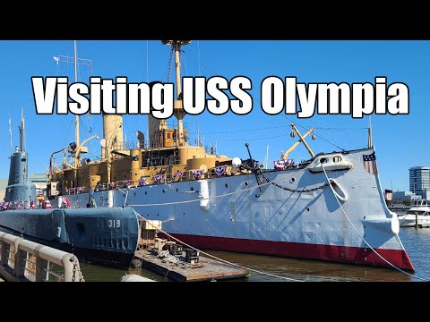 Visiting USS Olympia