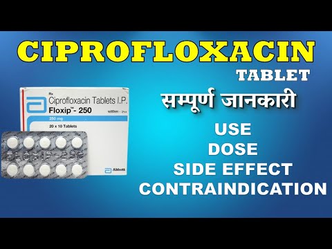 Ciprofloxacin tablets ip 250 mg