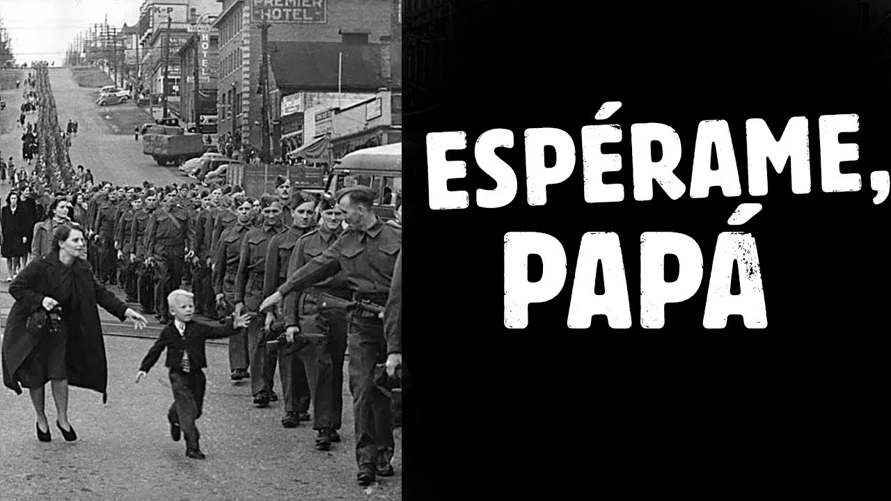 “Espérame, papá”: la fotografía que hizo llorar a un país entero (Historia real, 1940)