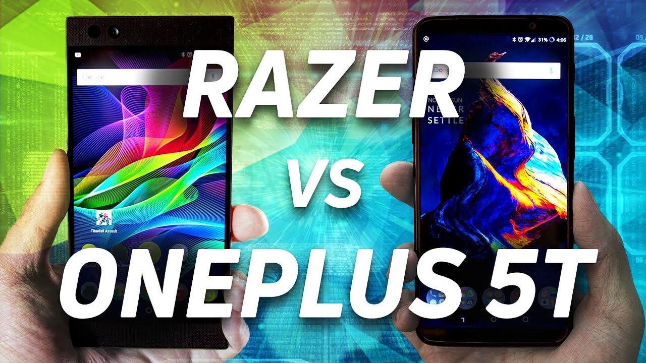 Razer Phone vs OnePlus 5T: Best Spec Battle
