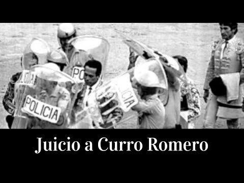 Juicio a Curro Romero ⚖️