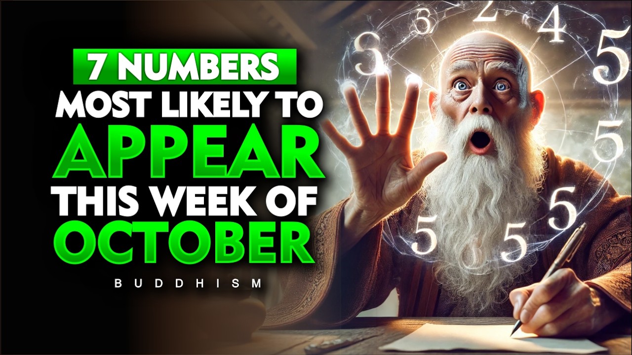 7 Lucky Numbers Most Likely to Appear this Second Week of October 2024 | Buddhist Teachings