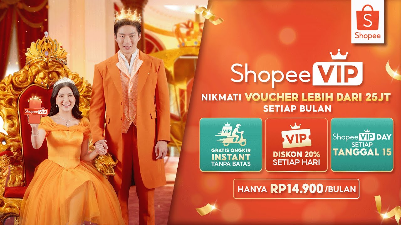 Langganan Shopee VIP Diskon 20% Setiap Hari!