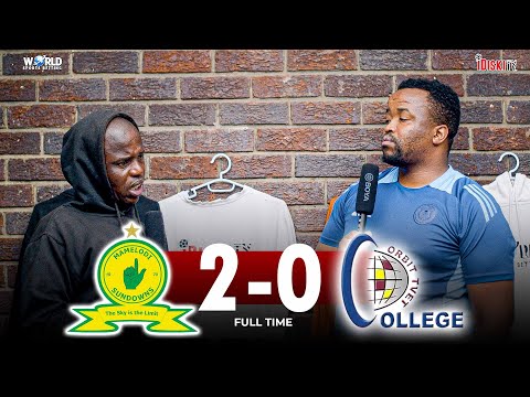 Kutlwano Letlhaku is a Quality Player | Mamelodi Sundowns 2-0 Orbit College | Junior Khanye