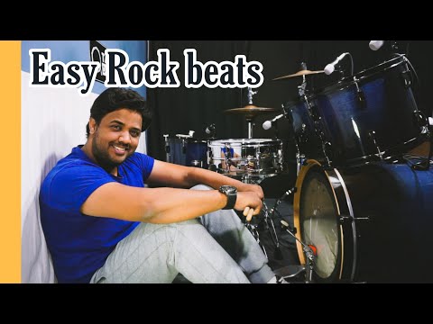 3 Easy Beginner Rock Beats by Tarun Donny