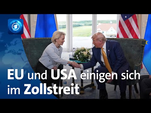 EU und USA einigen sich im Zollstreit