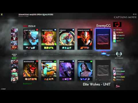 Shanghai Major - Americas Open Qualifier 2 [Ro4 Game 1 of 3]: Elite Wolves vs Enemy GG