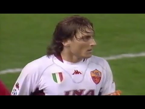 Francesco Totti vs Liverpool (2001/02 UCL A) Brilliant Performance