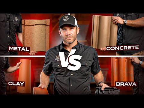 Which Barrel Tile Is Best for Your Roof? Metal vs Concrete vs Clay vs Brava