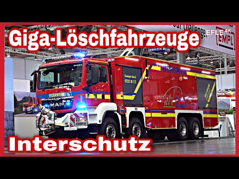 Interschutz 2022: EMPL zeigt riesige Löschfahrzeuge für Werkfeuerwehren und einiges mehr