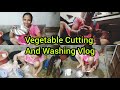 Vegetable Cutting Cooking And Washing Vlog Indian Housewife Daily Routine