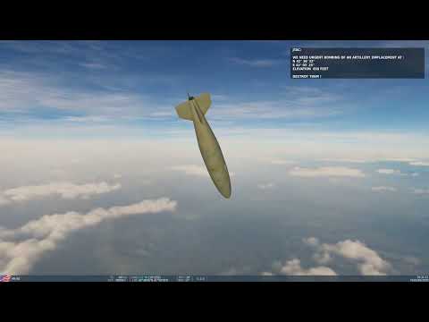 DCS f18 drop dumb bomb mk84 from 31000 feet