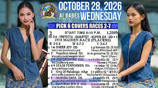 MMTCI LIVE HORSE RACING OCTOBER 28, 2026 WEDNESDAY | MetroTurf Racing TV | AI Ba
