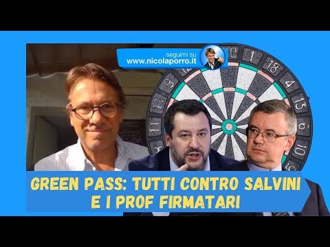 Zuppa di Porro 8 set - Green pass: tutti contro Salvini e i prof firmatari