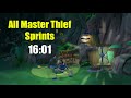 Sly 1 All Master Thief Sprints Speedrun In 16 01