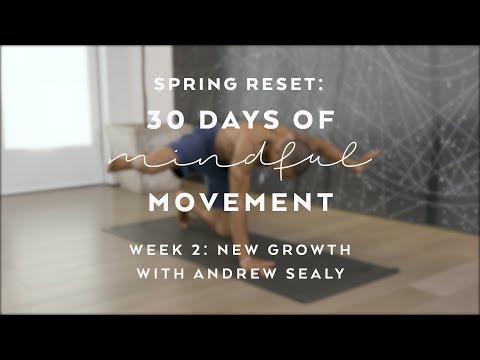 Day 9: Blossoming Into Balance with Andrew Sealy - Spring Reset: 30 Days of Mindful Movement