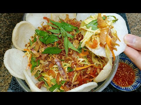 Gỏi xoài tôm khô