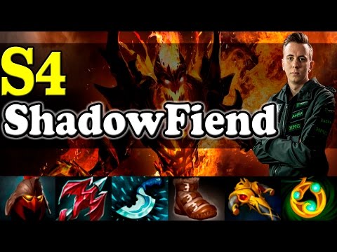 Dota 2 S4 Plays ShadowFiend 8K MMR Ultra Kill