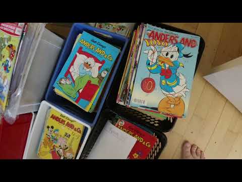 MongoTV_6248 - MIN ANDERS AND BLAD SAMLING - Del 120 - Købt 2 Papkasser Ander And 300 Kroner