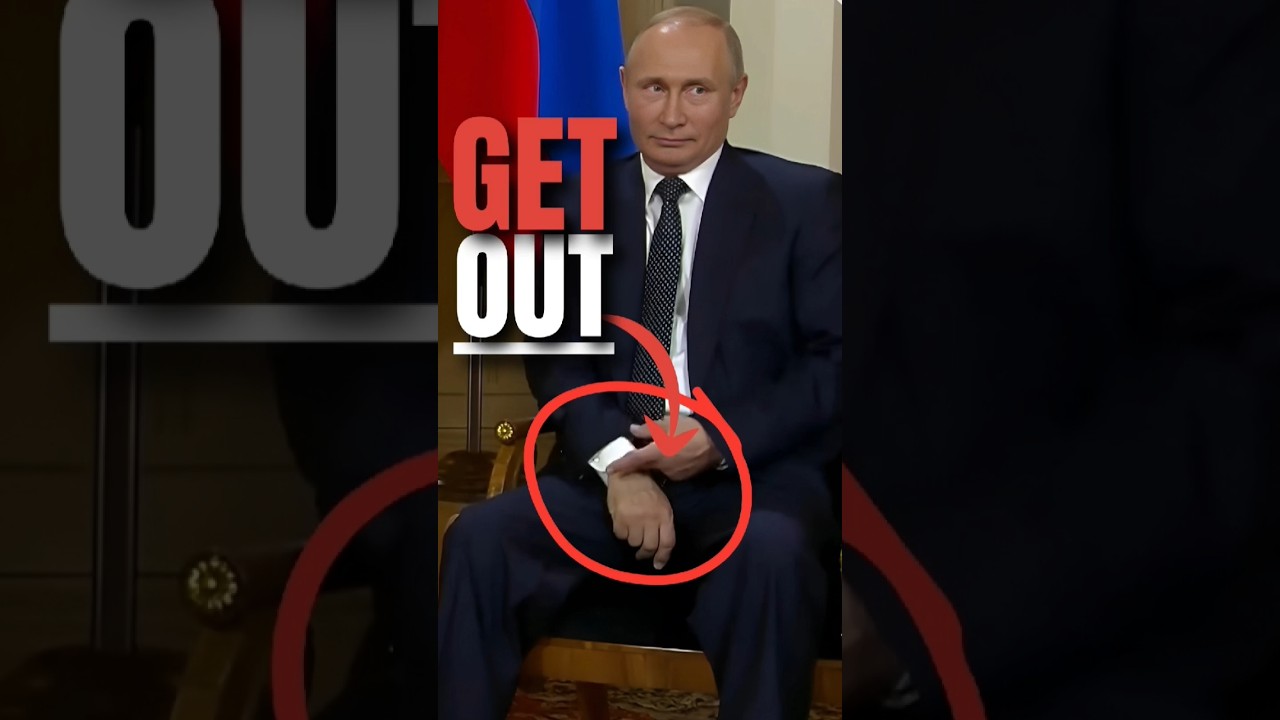 😲 President Putin Secret Signal to Security Team #shorts #shortsfeed #shortsindia #putin