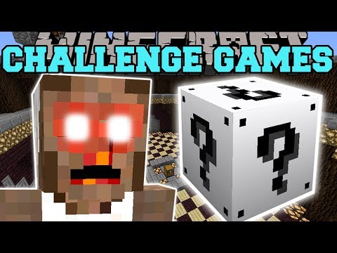 Minecraft: GRANNY CHALLENGE GAMES - Lucky Block Mod - Modded Mini-Game