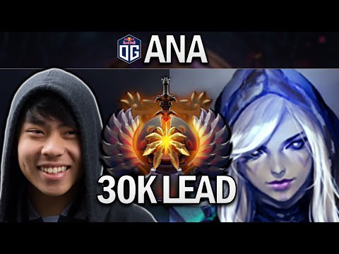 OG.ANA DROW RANGER WITH 30K LEAD - DOTA 2 7.27 GAMEPLAY
