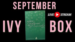 September Ivy Box: Where God Guides, He Provides | Ivy Box Ambassador Unboxing