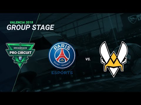 PSG vs Vitality - Group A - Day 2 - DreamHack Pro Circuit Valencia 2019