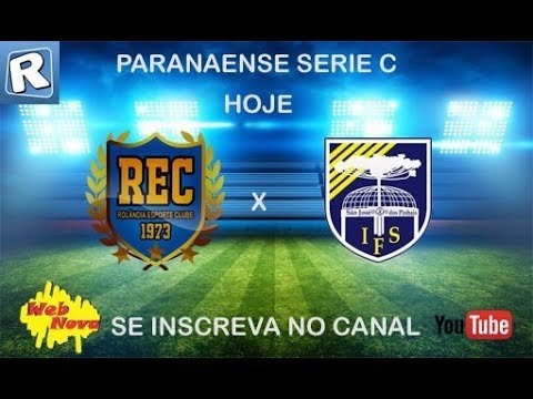 Rolândia EC X Independente FJS |AO VIVO| PARANAENSE SERIE C
