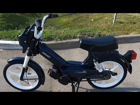 Tomos A-35 Sprint. Starting after 25 years/ Test Drive