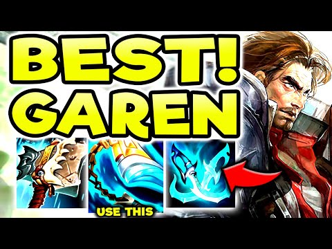 GAREN TOP IS A BEAST I HIGHLY RECOMMEND TO EVERYONE (STRONG) - S13 Garen TOP Gameplay Guide