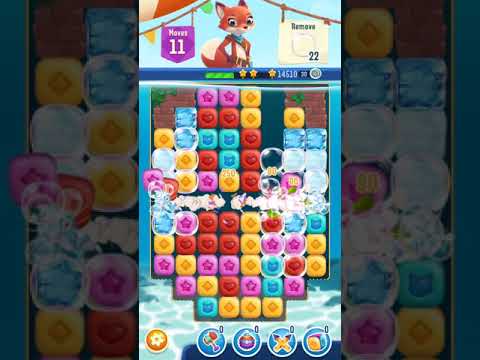 Pet Rescue Puzzle Saga Level 222 2 stars