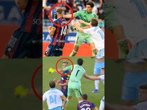 ❗️😱Драка На Матче Чемпионата Испании! #футбол #испания