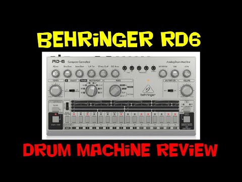 Behringer RD6 Drum Machine Review