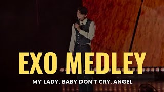 Download lagu 140625 Kai Solo Concert [KAION] - EXO Medley (My Lady, Baby Don't Cry, Angel) | Jakarta Fancam mp3