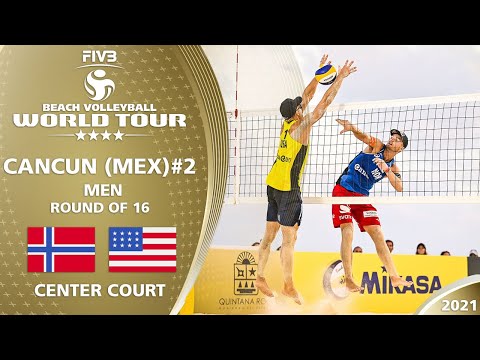 Mol/Sørum vs. Bourne/Crabb - Full Match | 4* Cancun 2021 #2