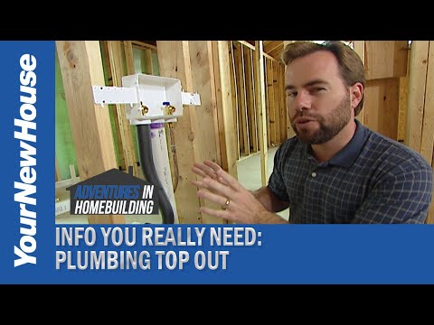 Info You Need: Plumbing Top Out - Adventures in Hombebuilding
