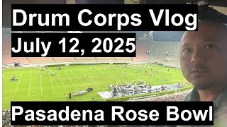 $184 Rose Bowl Club Seats 🎟️ | DCI Drum Corps International | Silent Vlog July 12, 2025