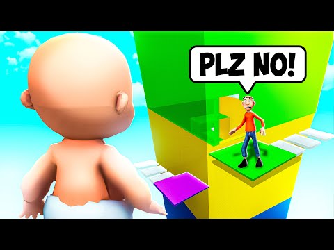 Using ADMIN To Destroy My DADDY in Troll Tower!
