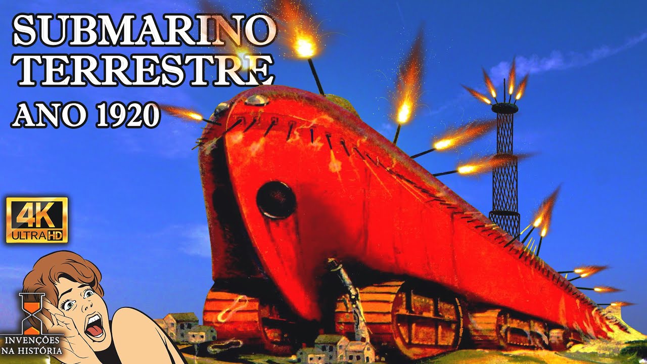 Retrofuturismo: O gigante submarino terrestre de 1920