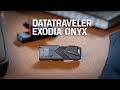 Kingston Technology DataTraveler 64GB Portable USB 3.2 Gen 1 Exodia Onyx video