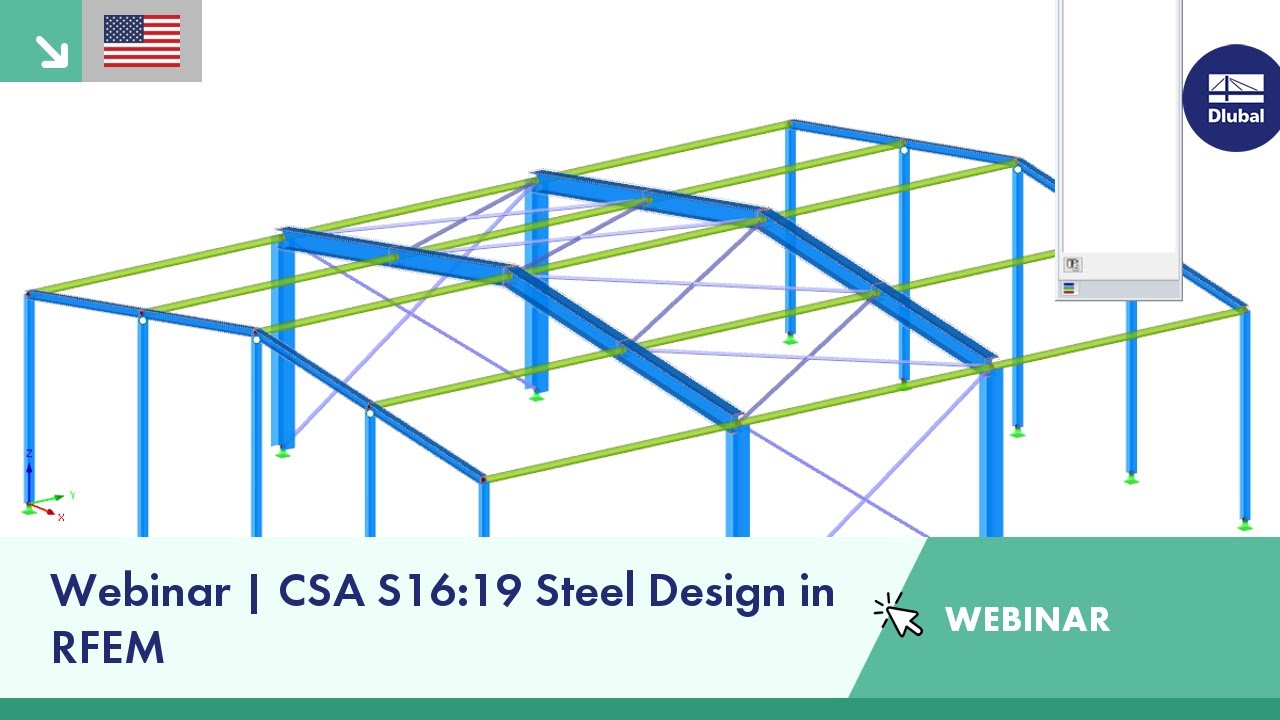 Webinar | CSA S16:19 Steel Design in RFEM