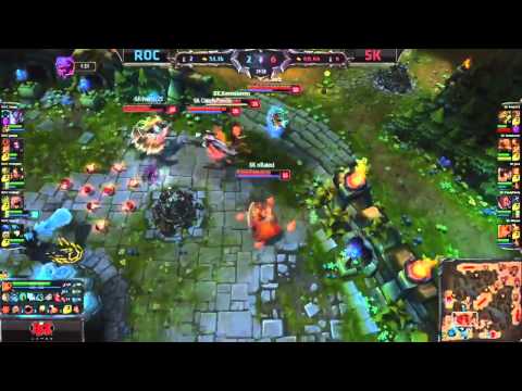 ROC vs SK - 2014 EU LCS Summer Split W2D1 [Highlights]