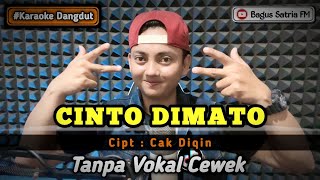 Download lagu Cinto dimato - karaoke duet tanpa vokal cewek dangdut koplo mp3