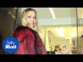 Rita Ora Swaps Underwear For Outerwear As She Flashes Her Bra Daily Mail