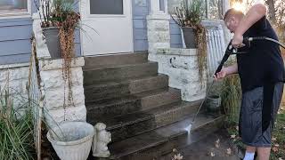 Homeowner was STUNNED at this Powerwashing transformation